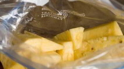 ананас, жареный на гриле