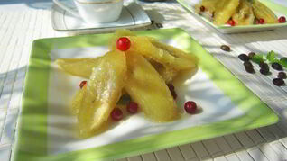 Банановый десерт