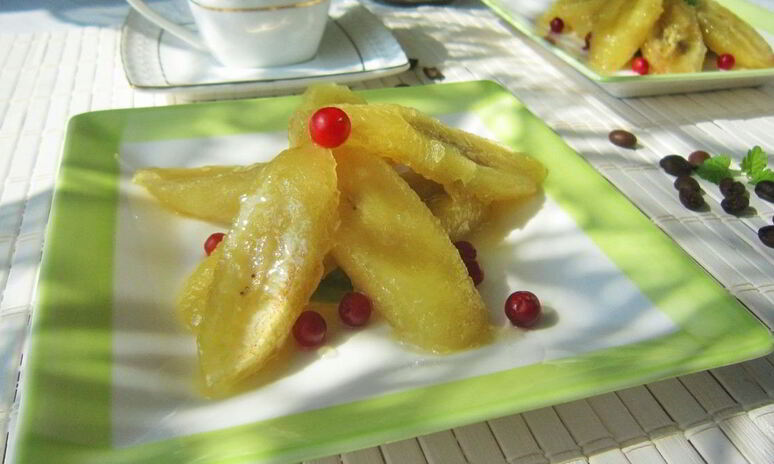 Рецепт банановый десерт