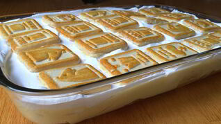 Банановый пудинг