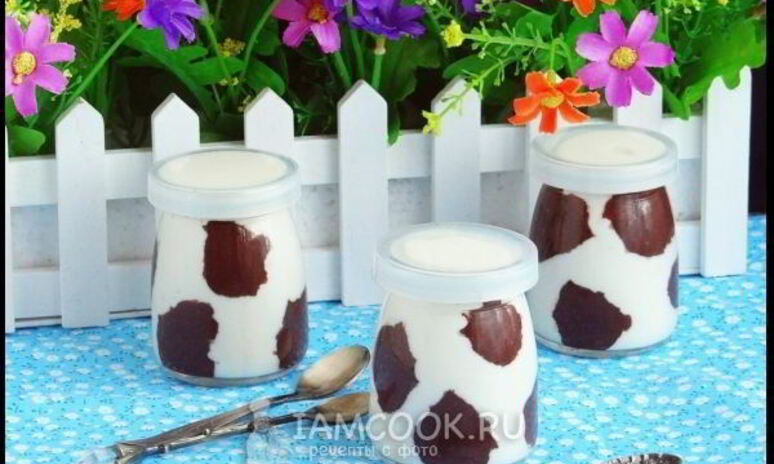 Рецепт десерт буренка