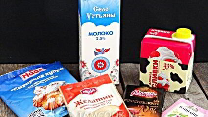 десерт буренка