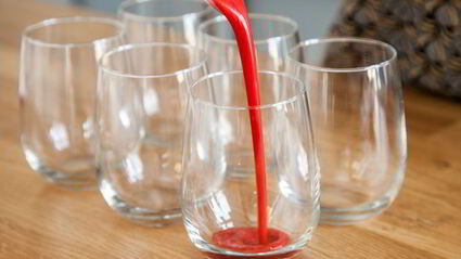 йогуртовая панна котта с клубникой