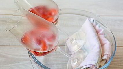 клубничное желе с шампанским