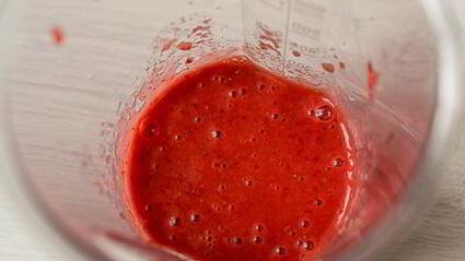 клубничное желе с шампанским