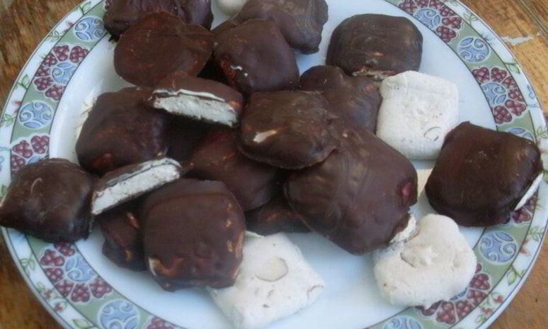 Рецепт конфетки нуга в шоколаде
