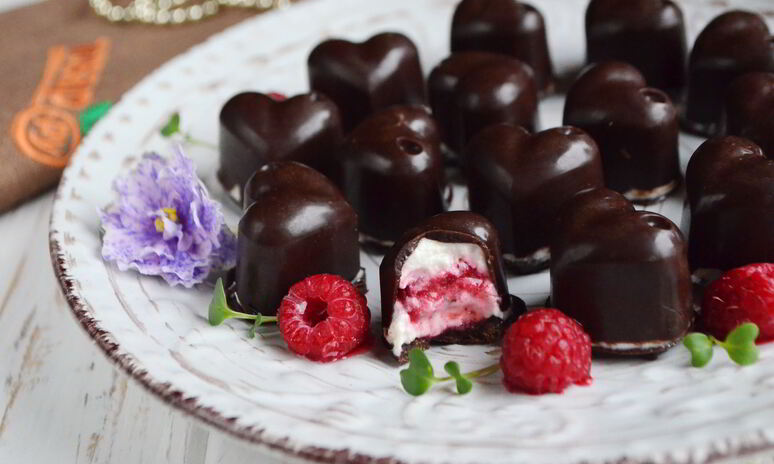 Рецепт конфеты чизкейк в шоколаде