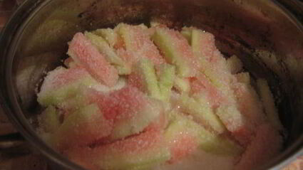 конфеты из арбузных корочек