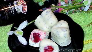 Конфеты из белого шоколада