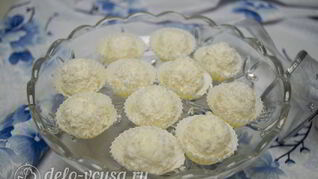 Конфеты из кокосовой стружки и сгущенки