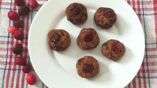 Конфеты из урбеча и банана