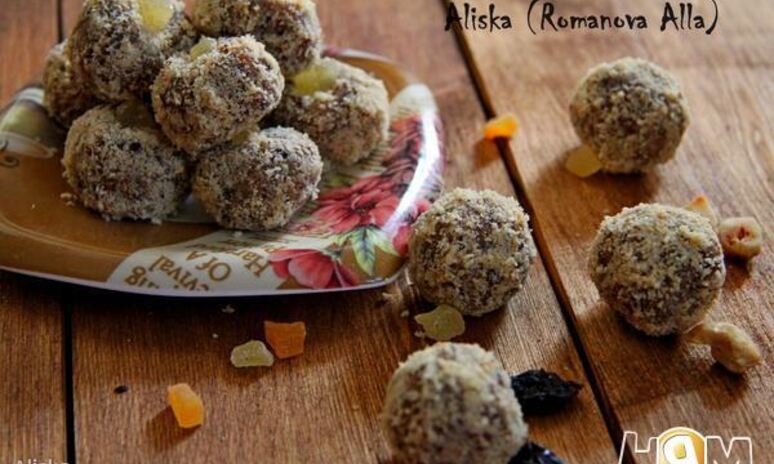 Рецепт конфеты ореховые шарики