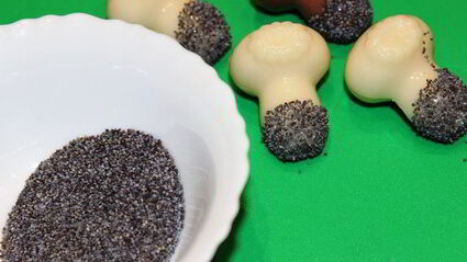 конфеты ручной работы грибочки