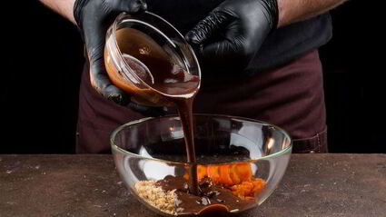 конфеты с курагой и орехами