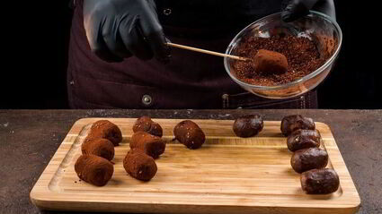 конфеты с курагой и орехами