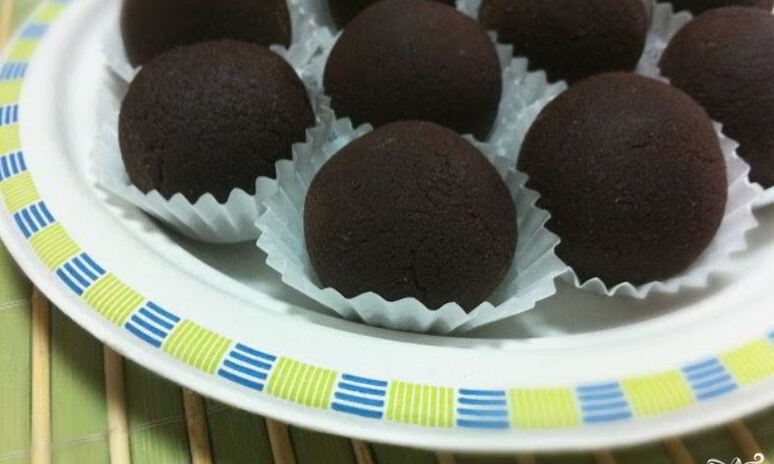 Рецепт конфеты с марципаном