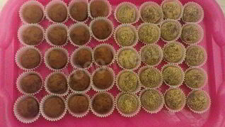 Конфеты Трюфель из горького шоколада