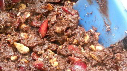 мягкие шоколадно-черешневые конфеты