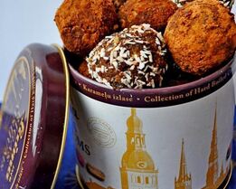 Полезные конфеты из чечевицы и фиников