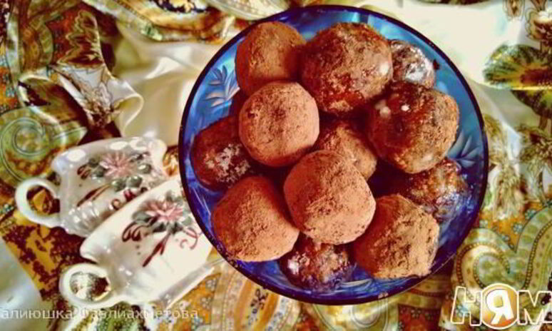 Рецепт полезные конфеты с нутом