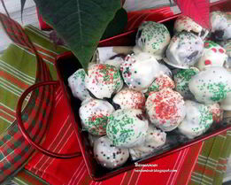 Рождественские конфеты Красный бархат