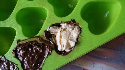 шоколадные конфеты из подручных материалов