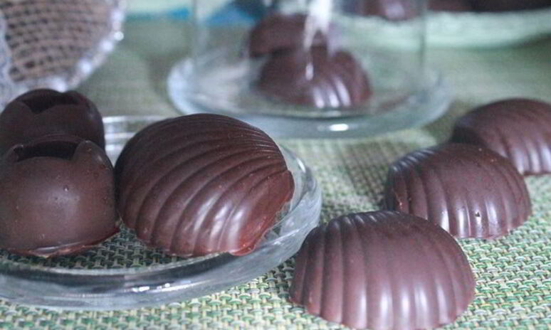 Рецепт шоколадные конфеты с нутом и цукатами