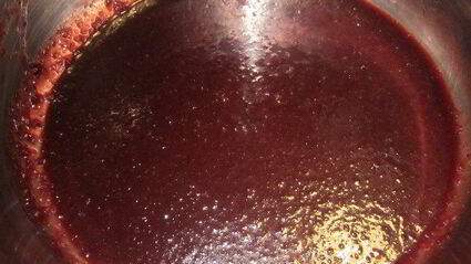 сливовый джем с трюфельными конфетами