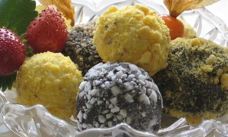 Рецепт творожные конфеты колобки