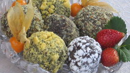 творожные конфеты колобки