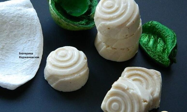 Рецепт желейно-творожные конфеты