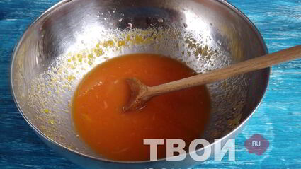 апельсиновый курд с имбирем