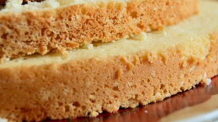 бисквит с лимонным кремом