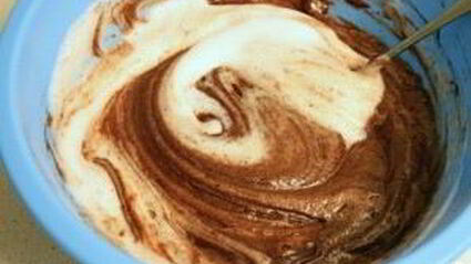 бисквит с творожным кремом