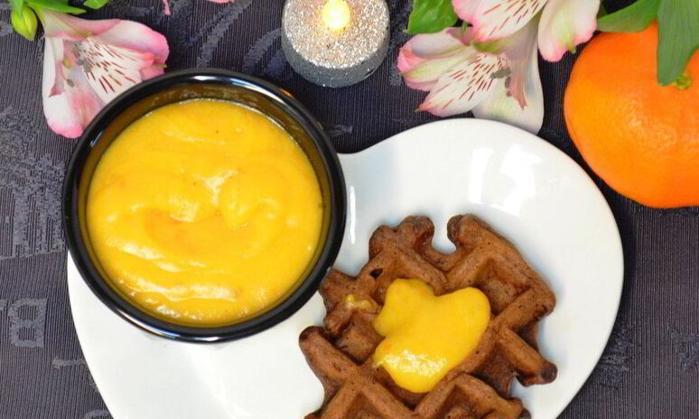 Рецепт блаженство тыквенно-хурмовый курд