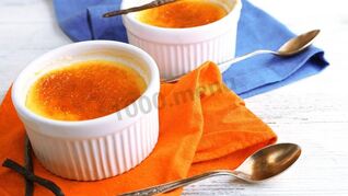 Каталонский классический крем с карамелизированной корочкой
