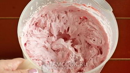 клубничный крем для торта