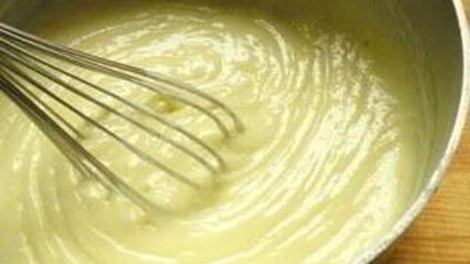 кокосовый заварной крем