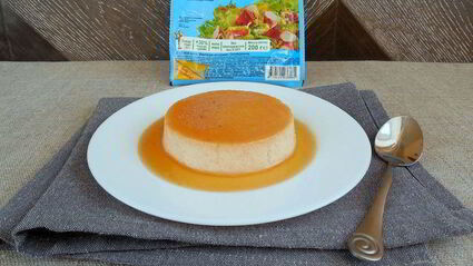 крабовый крем-карамель