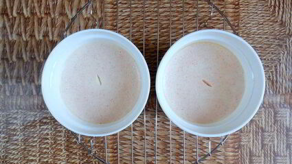 крабовый крем-карамель