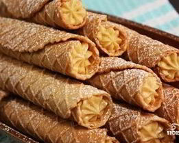 Крем для вафельных трубочек