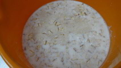 крем из овсянки с малиновым кули