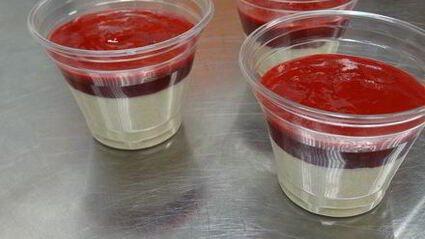 крем из овсянки с малиновым кули