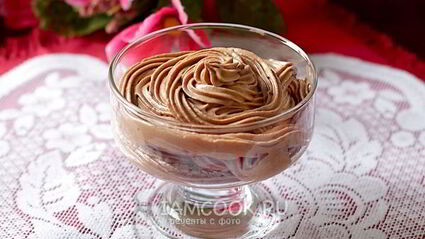 крем из сливок для торта