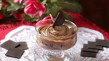 крем из сливок для торта