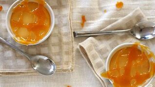 Крем-карамель в горшочках