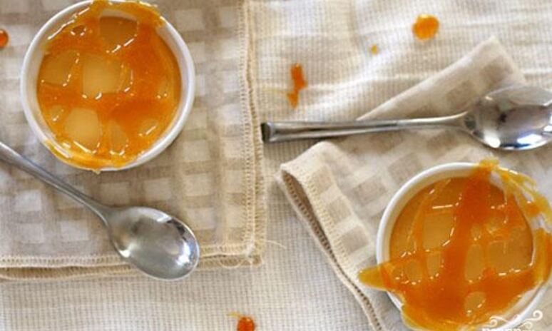 Рецепт крем-карамель в горшочках