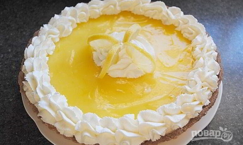 Рецепт кростата с лимонным кремом