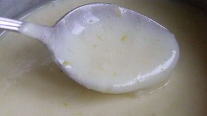 лимонный крем и маскарпоне