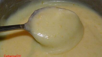 лимонный крем и маскарпоне